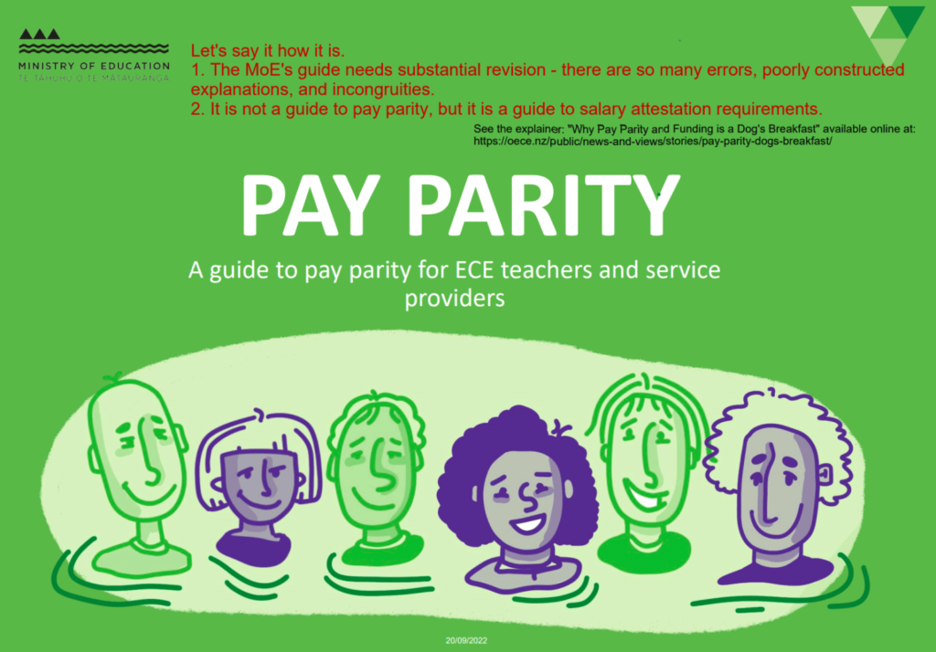 Ministry of Education Pay Parity Guide