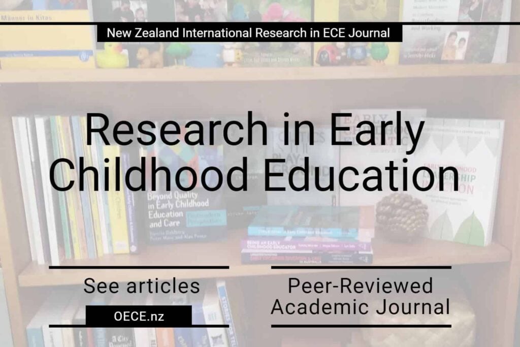 NZ International Research in Early Childhood Education journal