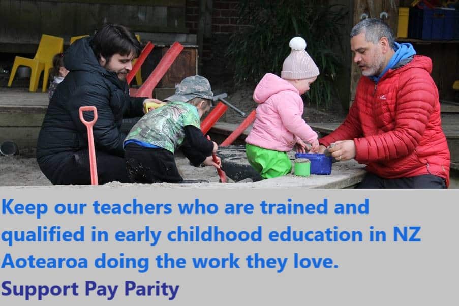 Pay parity for early childhood teachers and Minister Seymour's view