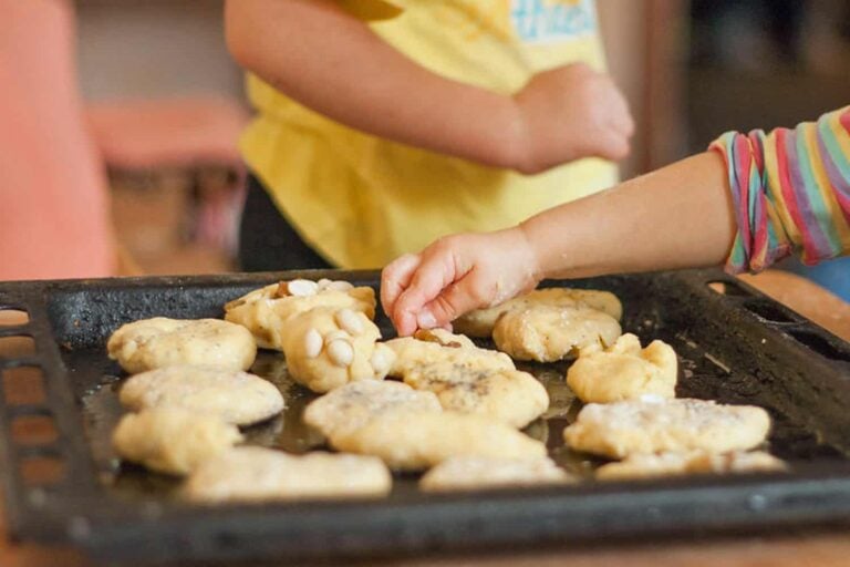 Children Baking Cooking