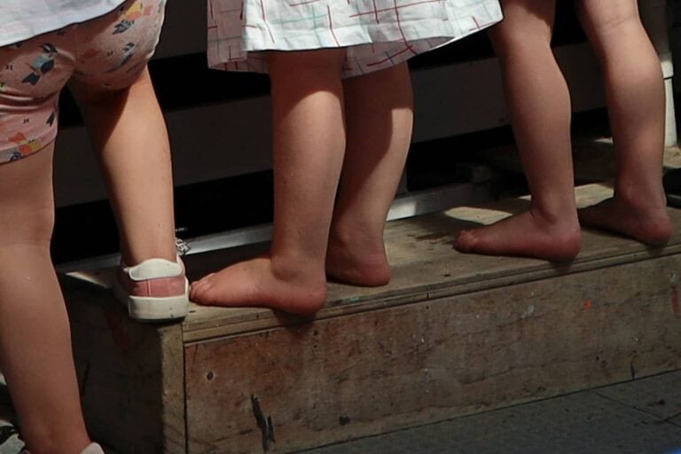 children's feet