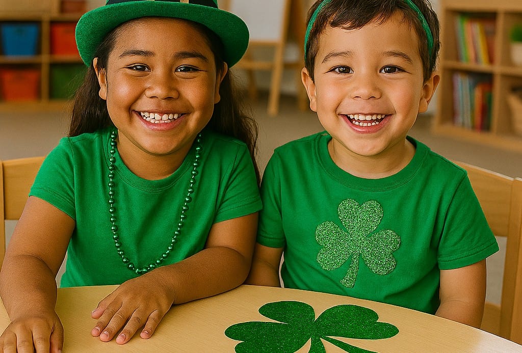 St Patrick's day celebration in early childhood education in New Zealand
