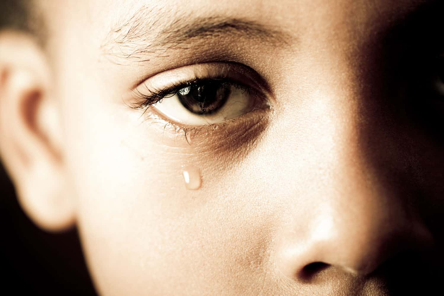 crying child upset abuse hurt