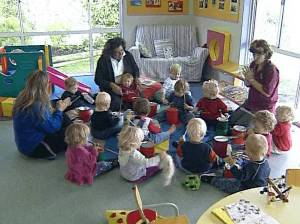 making music in an early childhood centre